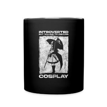 Costume Masque Passion Bande dessinée - Mug uni - noir - Devant