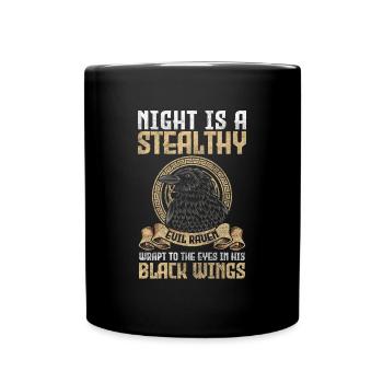 Raven Witchcraft - Full Colour Mug - black - Front