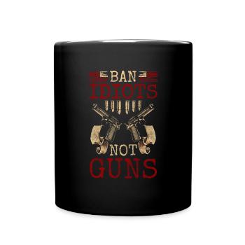 Club de tir Club de chasse au pistolet - Mug uni - noir - Devant