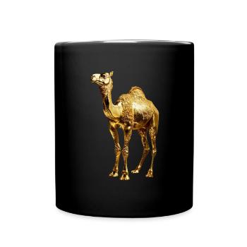 Kamel - Tasse einfarbig - Schwarz - Vorne