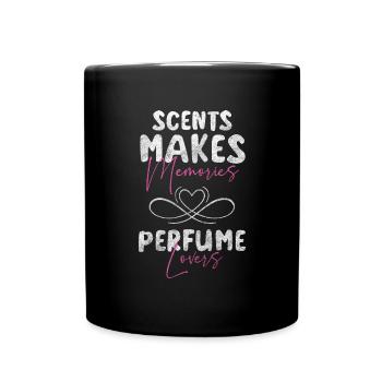 Note de parfum Parfum Parfum Spray - Mug uni - noir - Devant