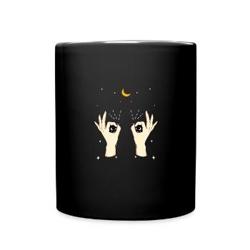 Weird Hands - Full Colour Mug - black - Front