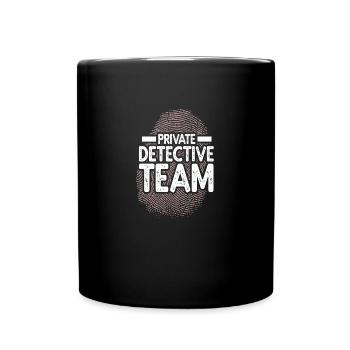 Steampunk Detective Team Detective - Full Colour Mug - black - Front
