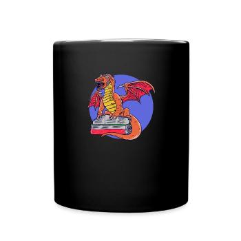 Reading Dragon Books Magic Dungeon - Full Colour Mug - black - Front