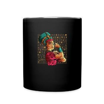 Combattre Cléopâtre Mythologie égyptienne - Mug uni - noir - Devant