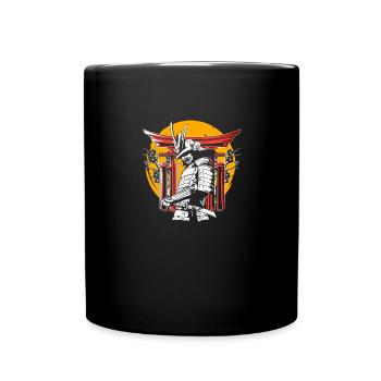 Kanji Japon Katana Épée Ninja Samouraï - Mug uni - noir - Devant