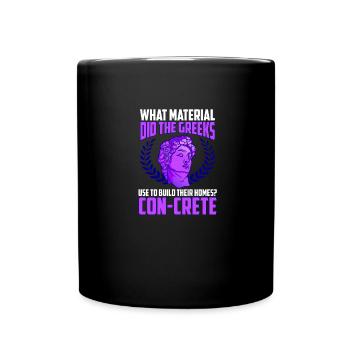 Matériel Les Grecs utilisaient-ils la mythologie - Mug uni - noir - Devant