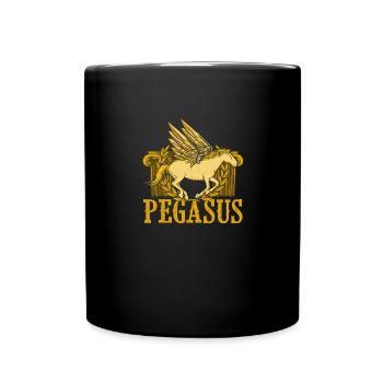 Déesse mythique Pégase Mythologie grecque - Mug uni - noir - Devant