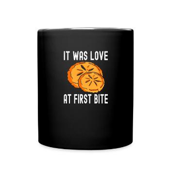 It Was Love At First Bite Baking - Full Colour Mug - black - Front