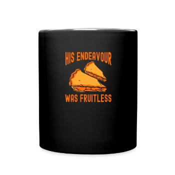 Baker His Endeavour Was Fruitless Baking - Full Colour Mug - black - Front