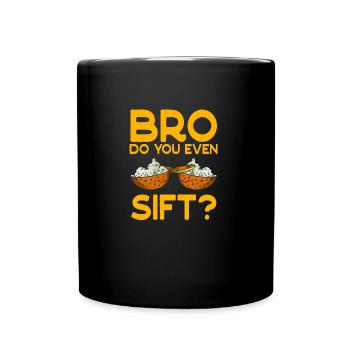 Baker Patissier You Even Sift Baking - Full Colour Mug - black - Front