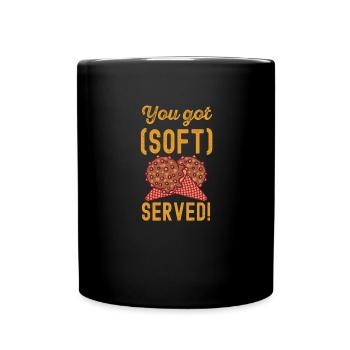 You Got Soft Served Sundae Gelato Cream - Full Colour Mug - black - Front