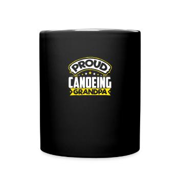 Sports Grandpa Canoeing Grandpa - Full Colour Mug - black - Front