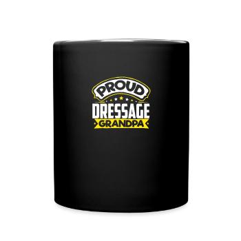 Sports Papy Dressage Papi - Mug uni - noir - Devant