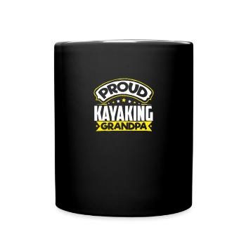 Sports Papy Kayak Papi - Mug uni - noir - Devant
