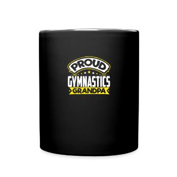 Sports Papy Gymnastique Papi - Mug uni - noir - Devant