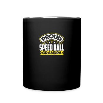 Sports Papy Speed Ball Grand-père - Mug uni - noir - Devant