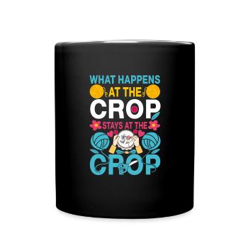Funny Scrapbooking Hand Crafting - Full Colour Mug - black - Front