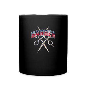 Barbier Barbier - Mug uni - noir - Devant