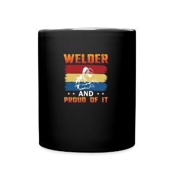 Welder life - Full Colour Mug - black - Front