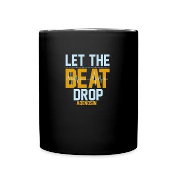 Laisser battre l’adénosine - Mug uni - noir - Devant