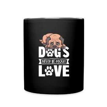 Dog - Full Colour Mug - black - Front