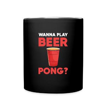 Beer Pong Beer Pong - Mug uni - noir - Devant