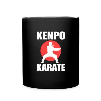 Karaté Autodéfense Arts Martiaux - Mug uni - noir - Devant