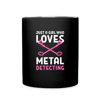 Détecteur de métaux - Mug uni - noir - Devant