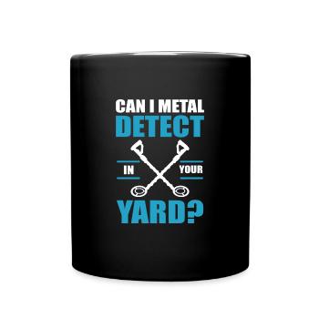Détecteur de métaux - Mug uni - noir - Devant