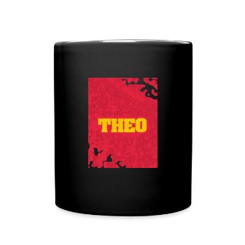 Théo - Mug uni - noir - Devant