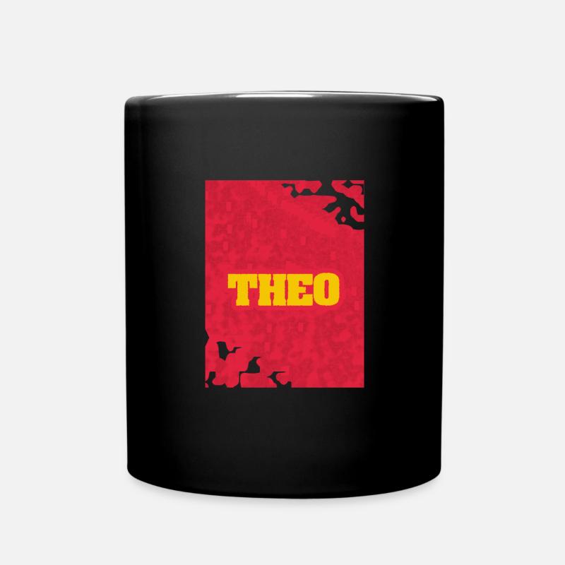 Theo - Tasse einfarbig - Schwarz