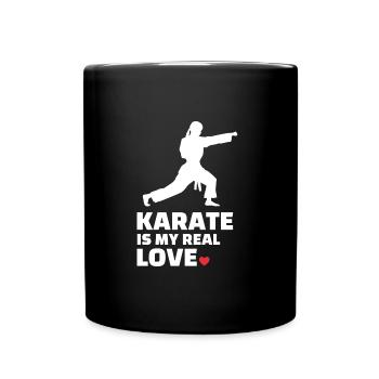 J’adore le karaté - Mug uni - noir - Devant