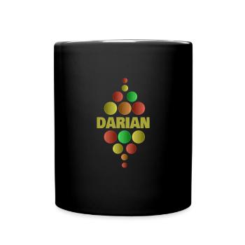 Schule Darian - Tasse einfarbig - Schwarz - Vorne