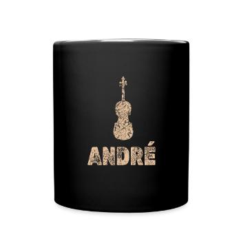 Cello André - Full Colour Mug - black - Front