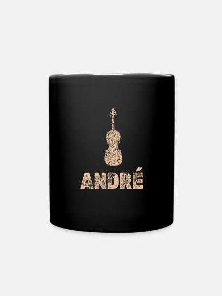 Cello André - Tasse einfarbig - Schwarz