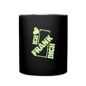 Frank - Tasse einfarbig - Schwarz - Vorne