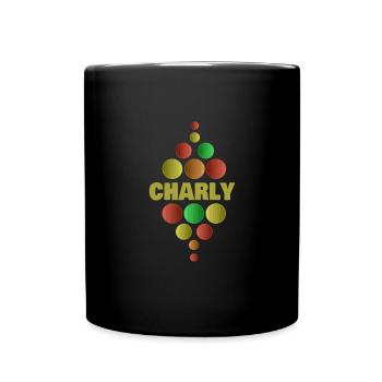 Charly - Full Colour Mug - black - Front