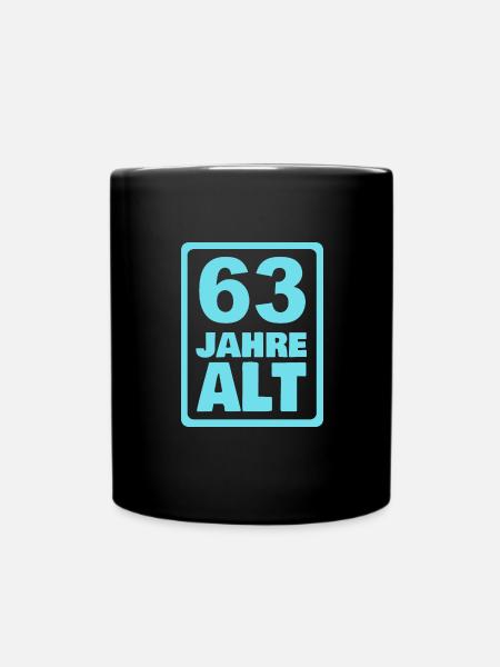 63 - Tasse einfarbig - Schwarz