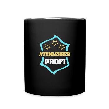 Breathing Teacher as a Profession - Full Colour Mug - black - Front