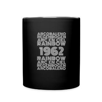 1962 - Tasse einfarbig - Schwarz - Vorne