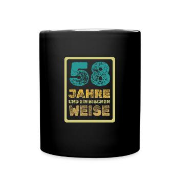 Proverbe 58 - Mug uni - noir - Devant