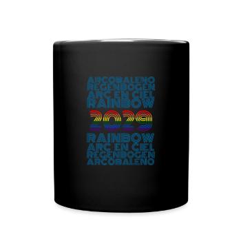 Rainbow 2029 - Full Colour Mug - black - Front