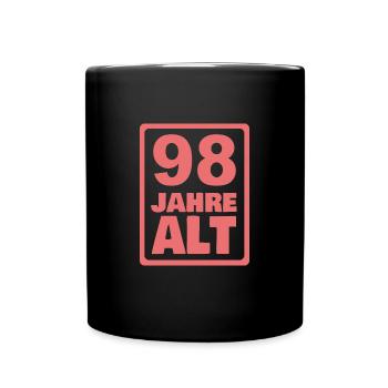 Old 98 - Full Colour Mug - black - Front