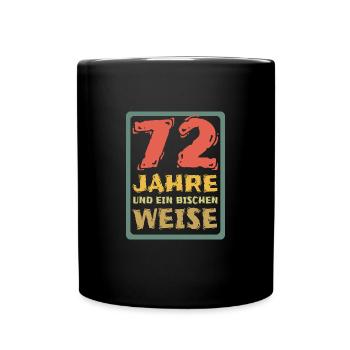 72 - Full Colour Mug - black - Front