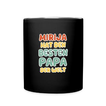 Bébé Mirija - Mug uni - noir - Devant
