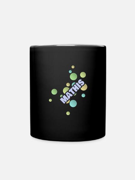 Mathis - Tasse einfarbig - Schwarz