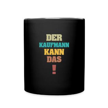 Businessman as Funny - Full Colour Mug - black - Front