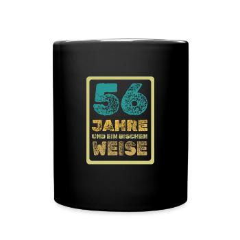 Age 56 - Full Colour Mug - black - Front