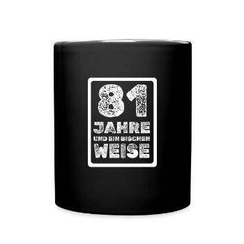 81 - Full Colour Mug - black - Front